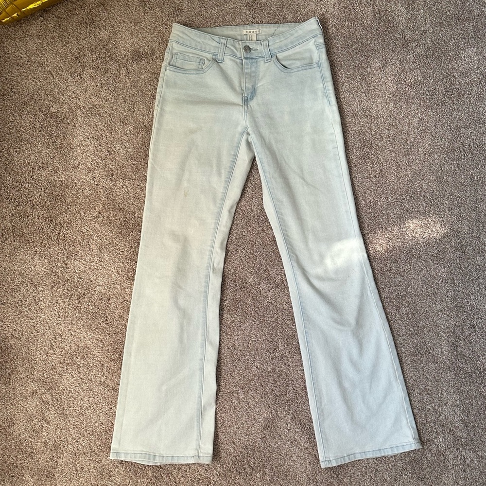 Flared jeans